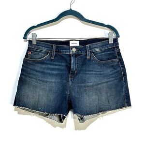 Hudson Jeans Dark Blue Jean Shorts
